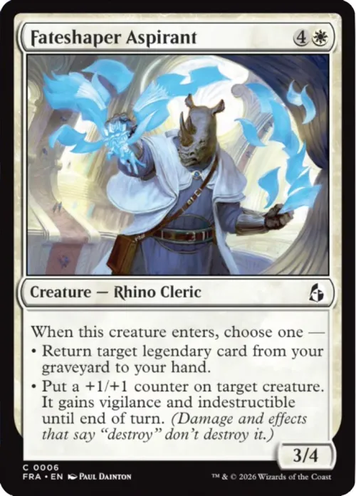 Fateshaper Aspirant - Foil