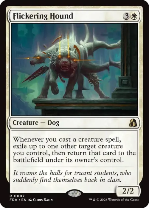 Flickering Hound - Foil