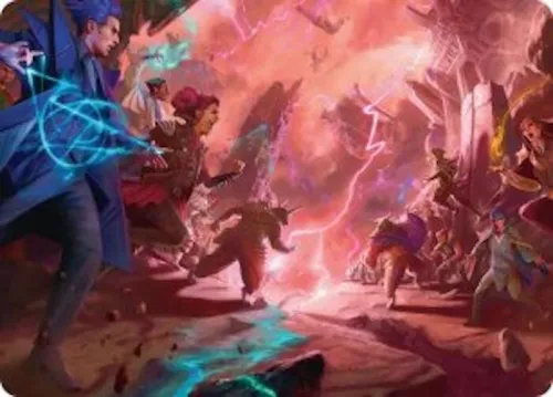 Violent Echoes Art Card