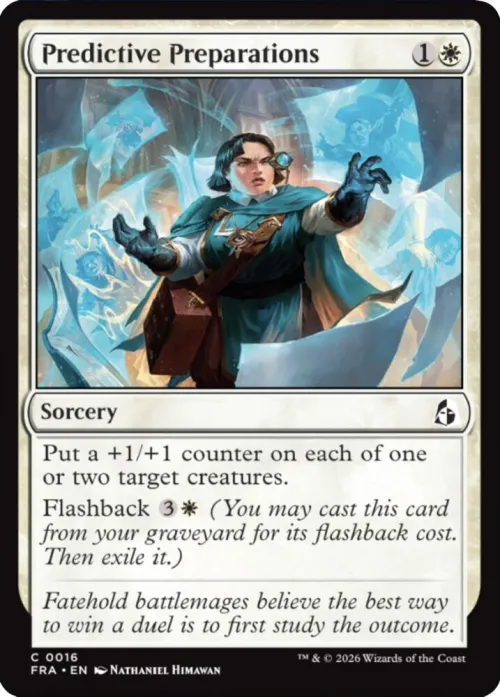 Predictive Preparations - Foil