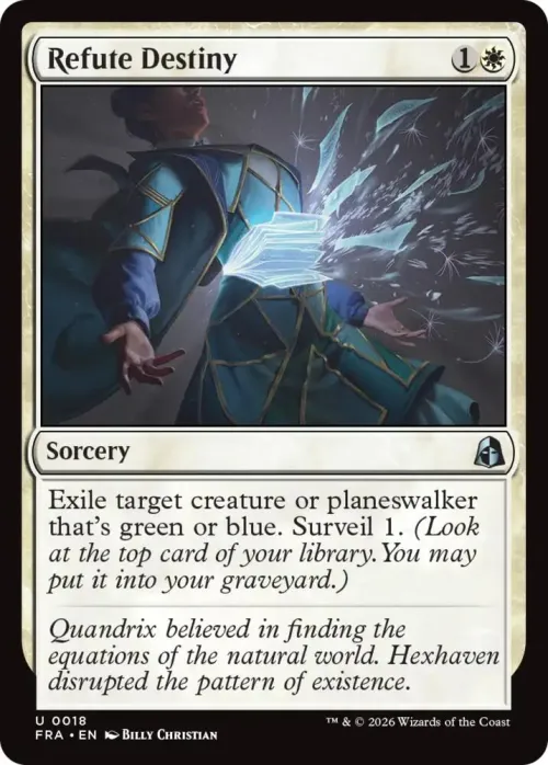 Refute Destiny - Foil