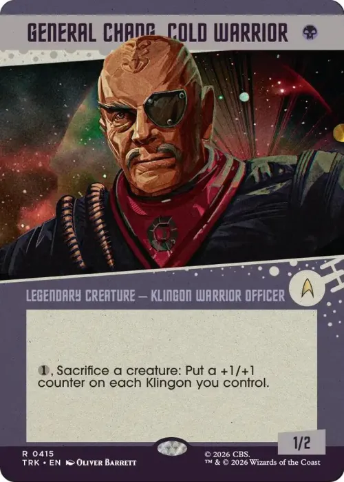 General Chang, Cold Warrior