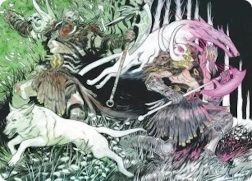 Ferocity of the Hunt Art Card
