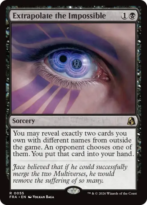 Extrapolate the Impossible - Foil