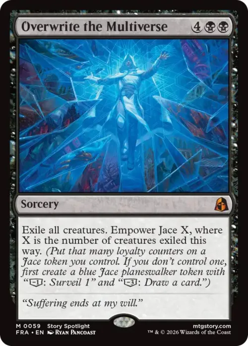 Overwrite the Multiverse - Foil
