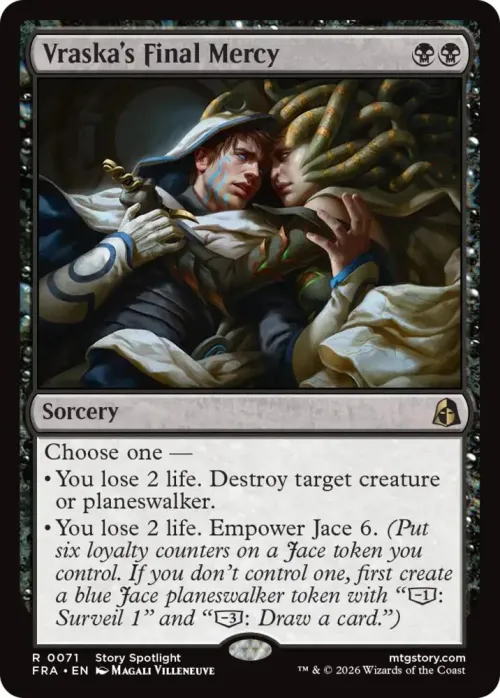 Vraska's Final Mercy - Foil