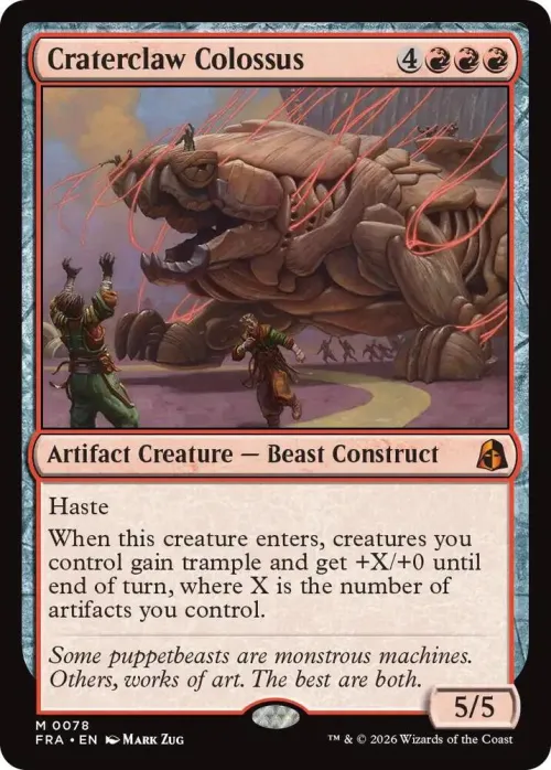 Craterclaw Colossus - Foil