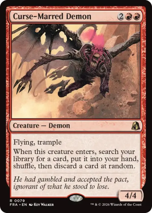 Curse-Marred Demon - Foil