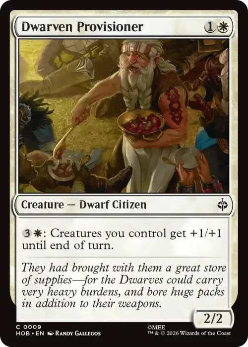 Dwarven Provisioner - Foil