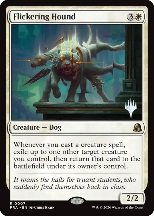 Flickering Hound - Foil