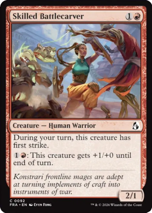 Skilled Battlecarver - Foil