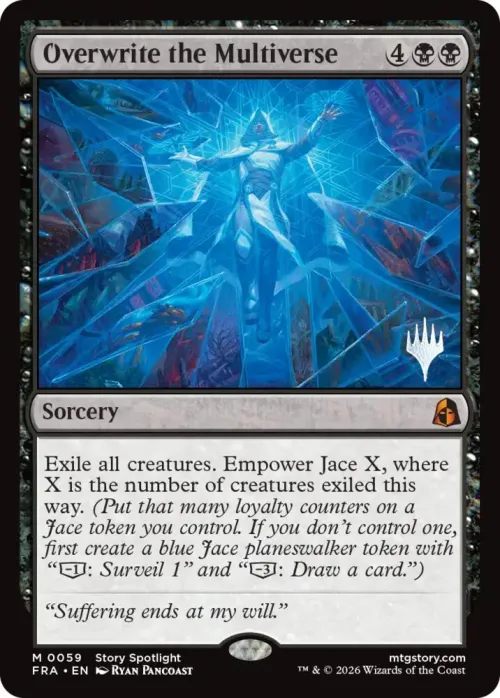 Overwrite the Multiverse - Foil