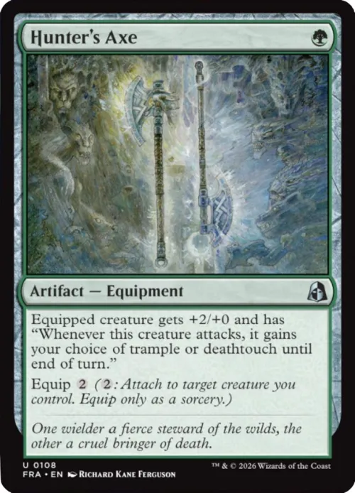 Hunter's Axe - Foil