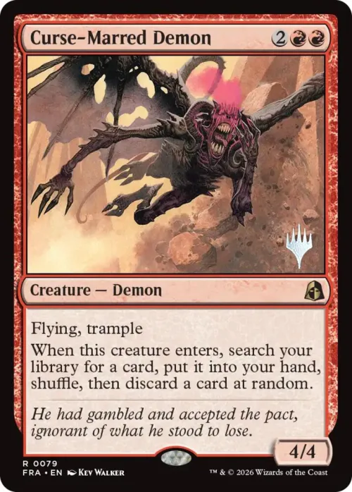 Curse-Marred Demon - Foil
