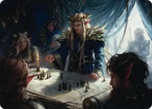 Thranduil the Strategist Art Card