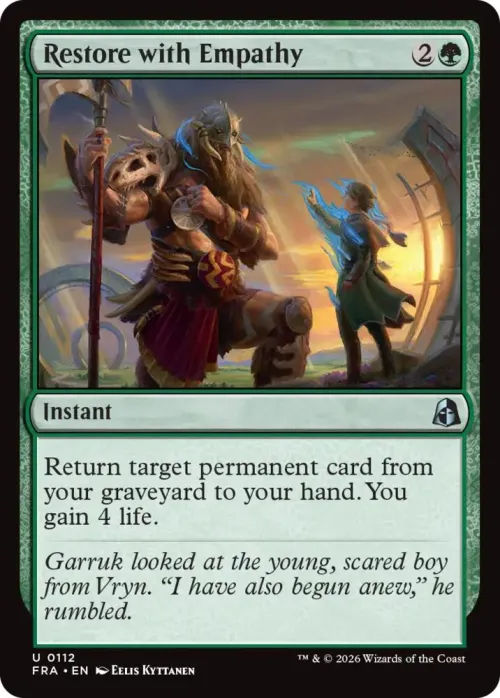 Restore with Empathy - Foil
