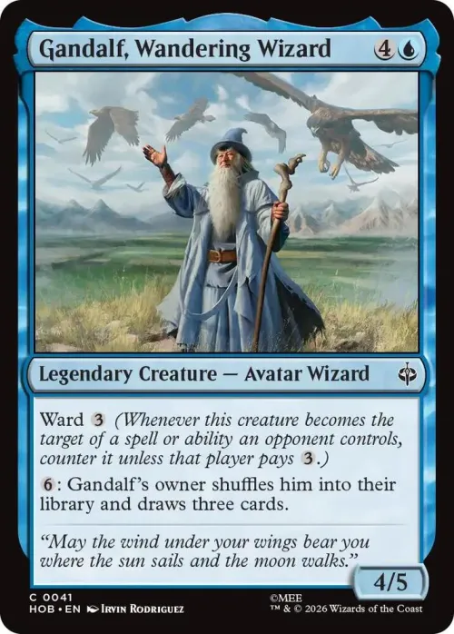 Gandalf, Wandering Wizard - Foil