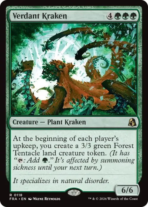 Verdant Kraken - Foil