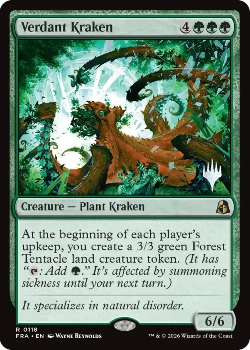Verdant Kraken - Foil