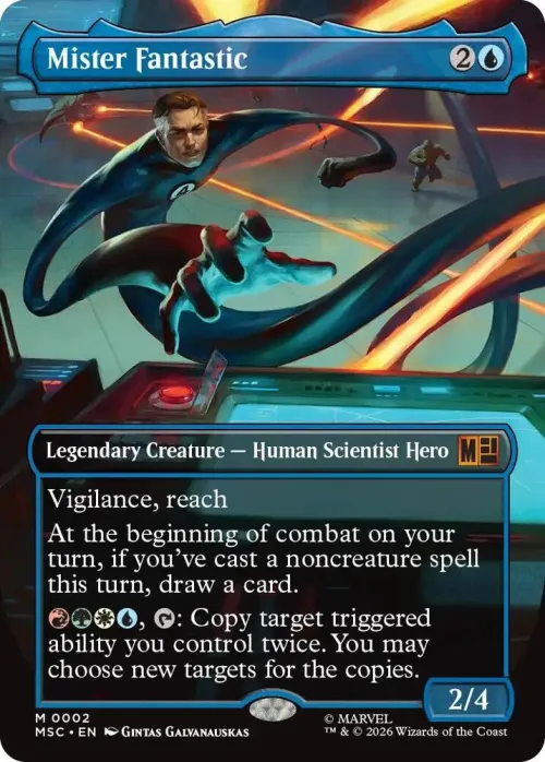Mister Fantastic - Borderless Foil