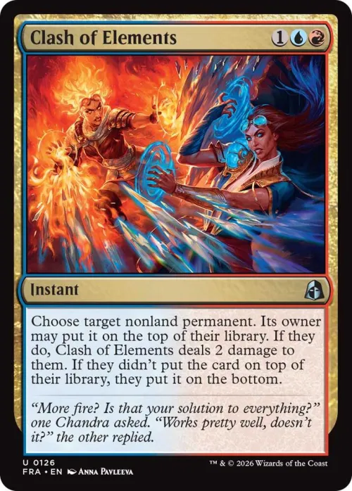 Clash of Elements - Foil