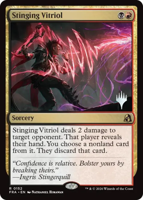 Stinging Vitriol - Foil
