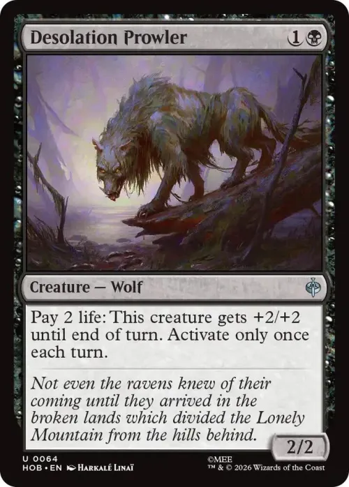 Desolation Prowler - Foil