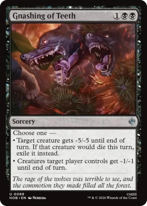 Gnashing of Teeth - Foil