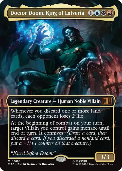 Doctor Doom, King of Latveria - Borderless