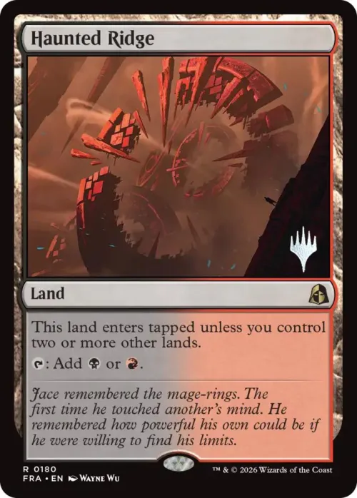 Haunted Ridge - Foil