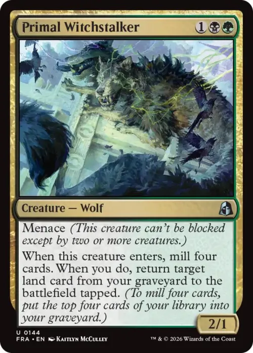 Primal Witchstalker - Foil