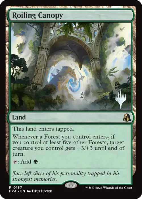 Roiling Canopy - Foil