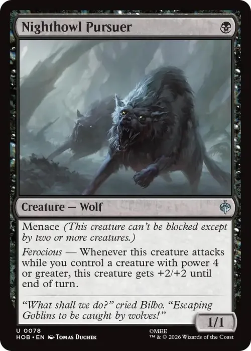 Nighthowl Pursuer - Foil