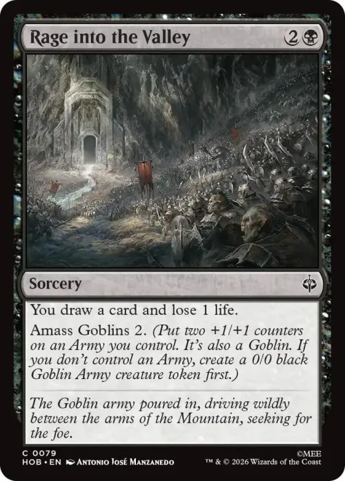 Rage into the Valley - Foil