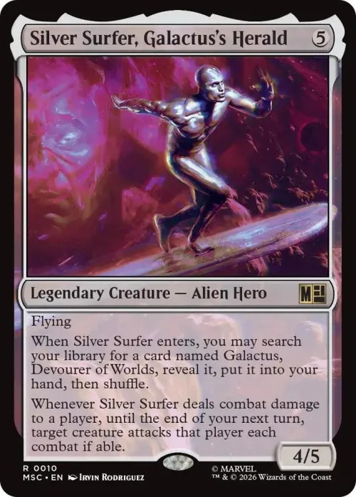 Silver Surfer, Galactus's Herald - Normal Silver Surfer Galactus 