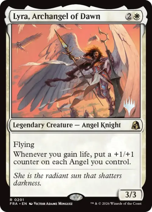Lyra, Archangel of Dawn - Foil