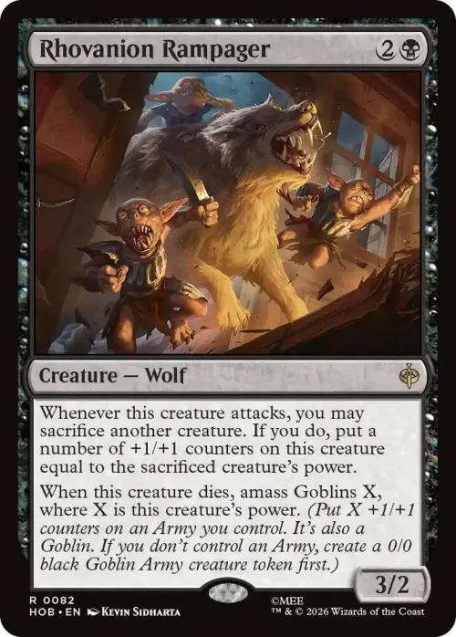 Rhovanion Rampager - Foil