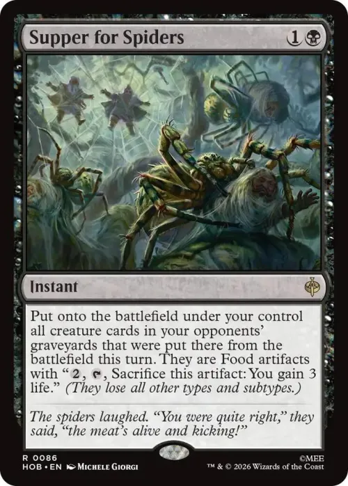 Supper for Spiders - Foil