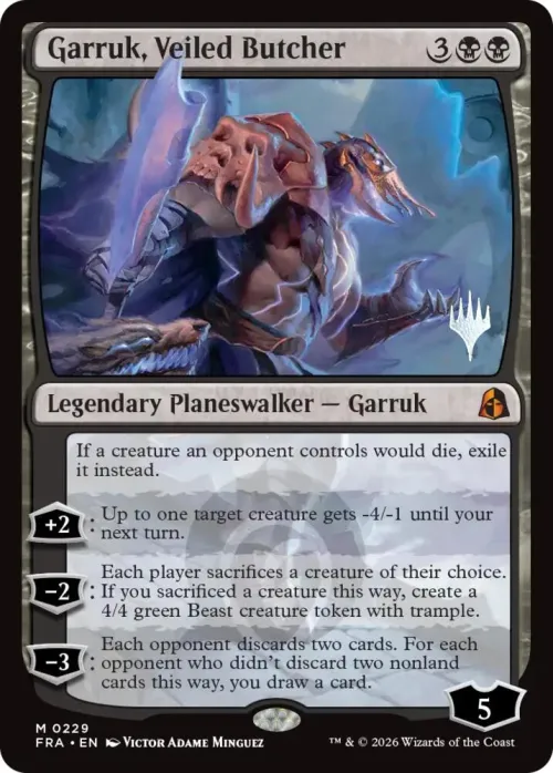 Garruk, Veiled Butcher - Foil