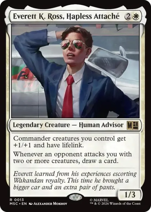 Everett K. Ross, Hapless Attache - Surge Foil
