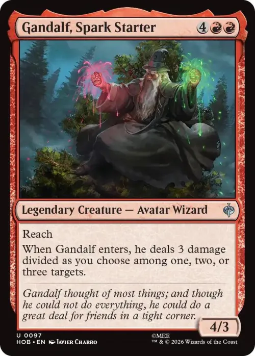 Gandalf, Spark Starter - Foil