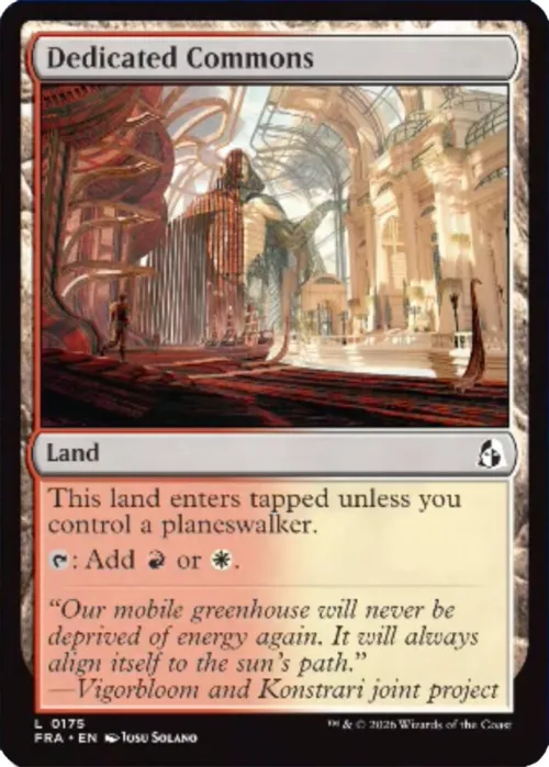 Dedicated Commons - Foil