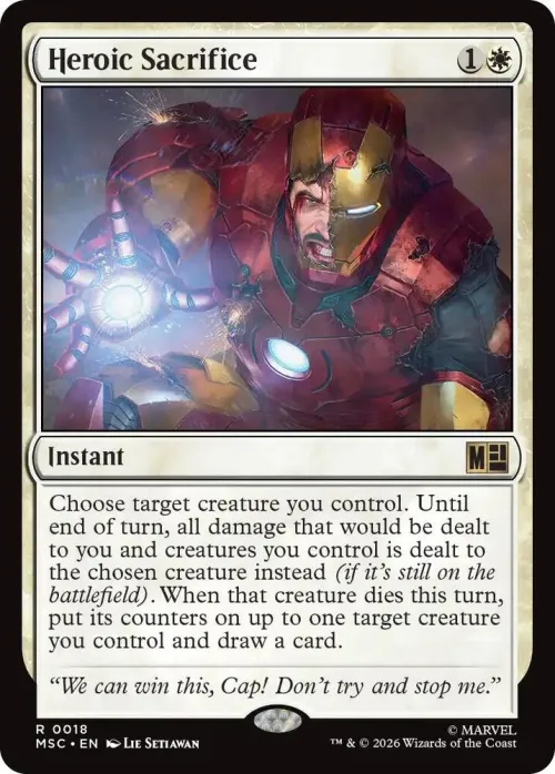 Heroic Sacrifice - Surge Foil