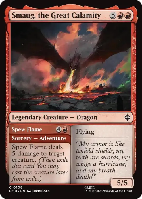 Smaug, the Great Calamity - Foil