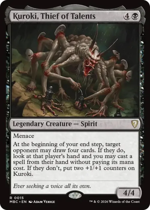 Kuroki, Thief of Talents
