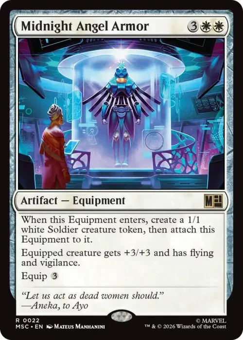 Midnight Angel Armor - Normal Midnight Angel Armor
