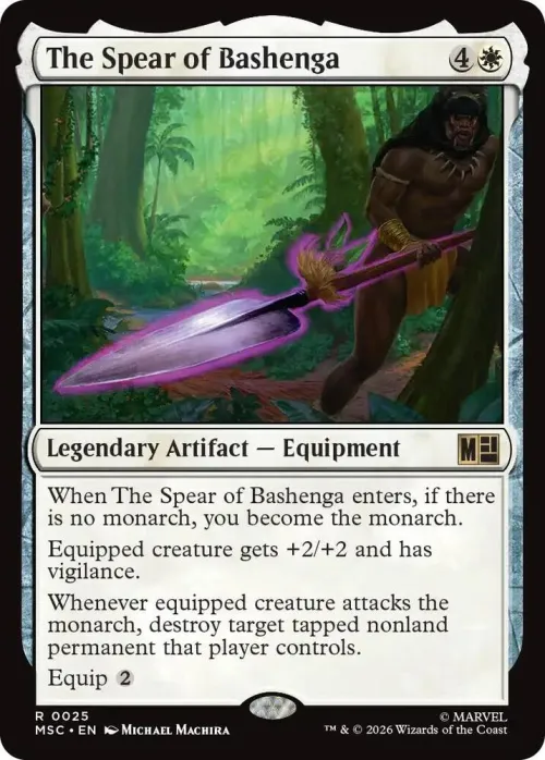 The Spear of Bashenga - Surge Foil