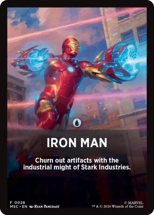 Iron Man Theme Card - Normal Iron Man Theme Card