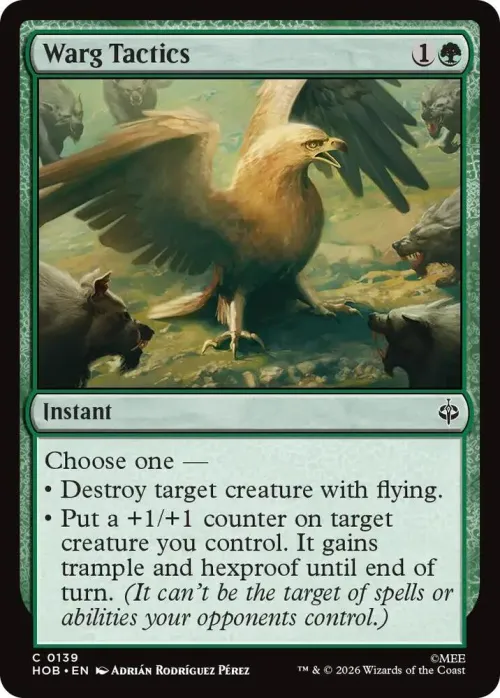 Warg Tactics - Foil