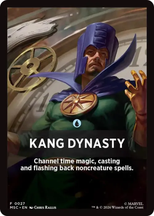 Kang Dynasty Theme Card - Normal Kang Dynasty Theme Card